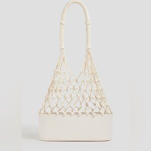 Zimmermann Ivory Woven Tote